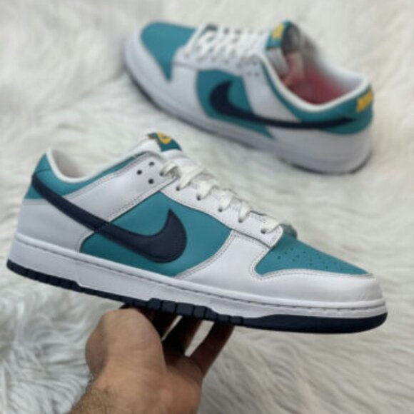 Nike Other - Nike Dunk Low Mens Sportswear Shoes White HF4850-345 VNDS Sz 12
